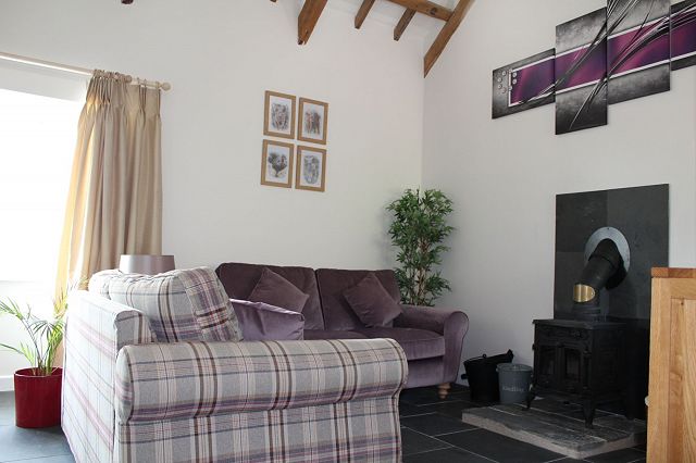 Lounge with Fireplace